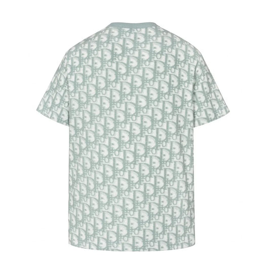 DIOR MEN Oblique T-Shirt Green