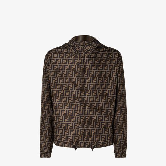 Fendi Windbreaker Jacket "Reversible Brown"