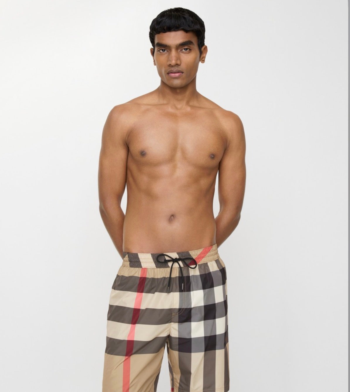 Burberry Check Swim Shorts