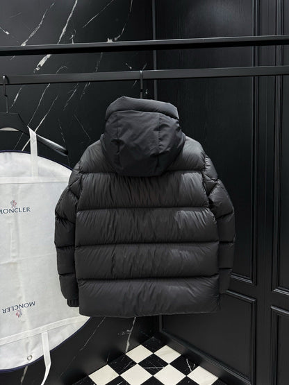 MONCLER Madeira Hooded Short Down Jacket