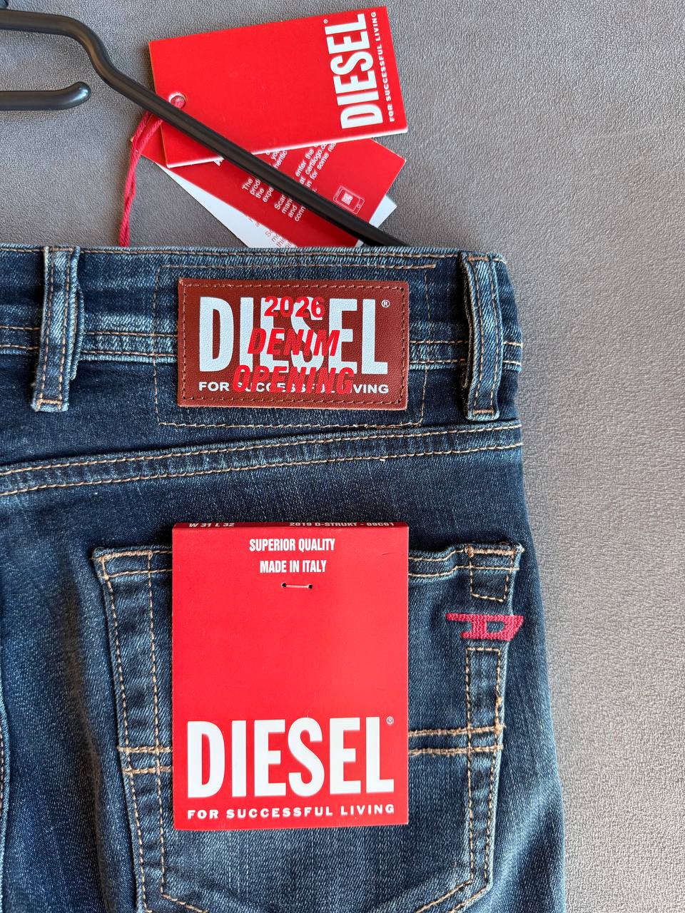 Diesel blue denim jeans