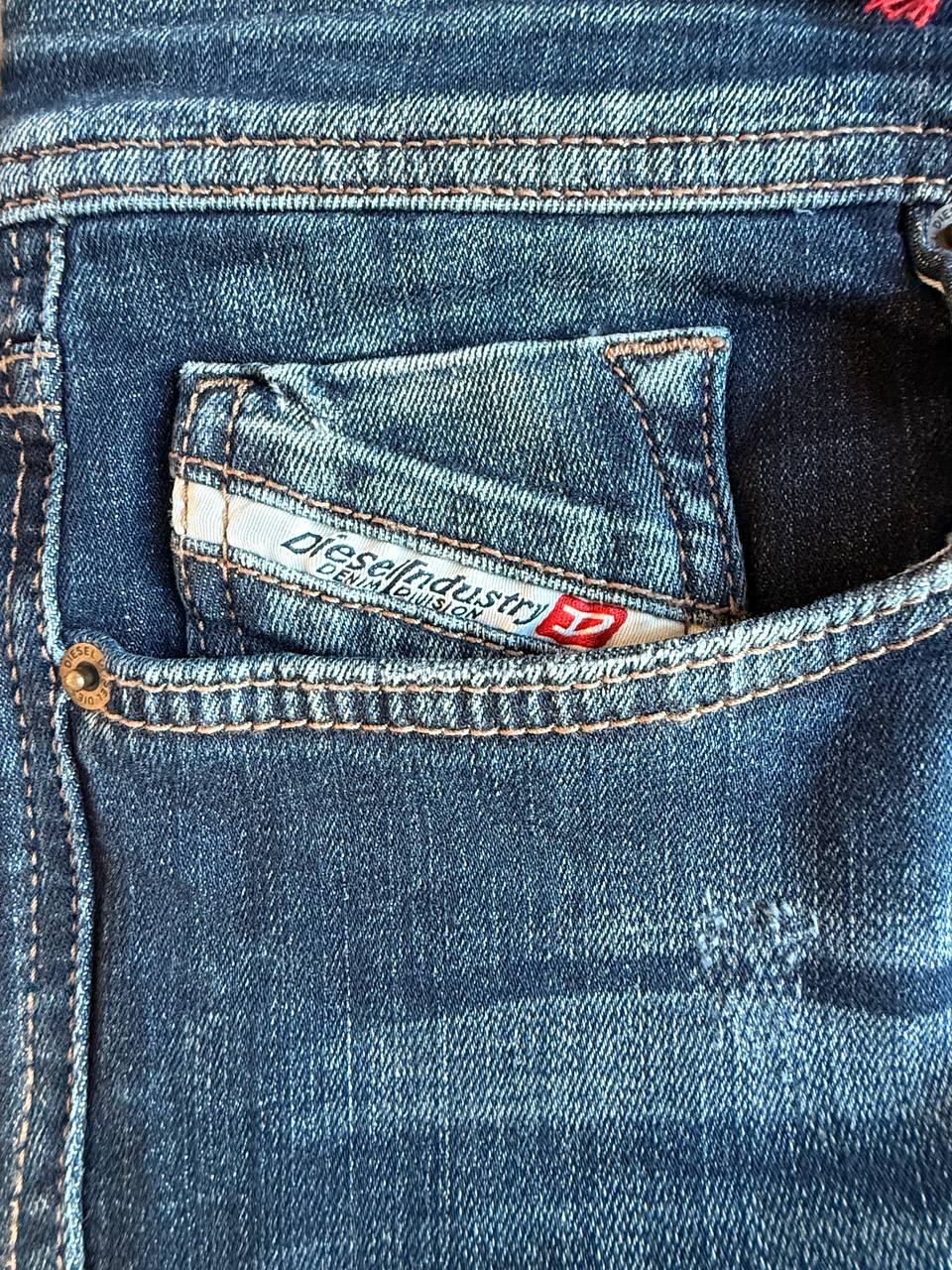 Diesel blue denim jeans