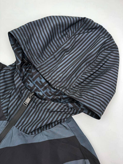 Fendi Windbreaker Jacket "Reversible Blue"