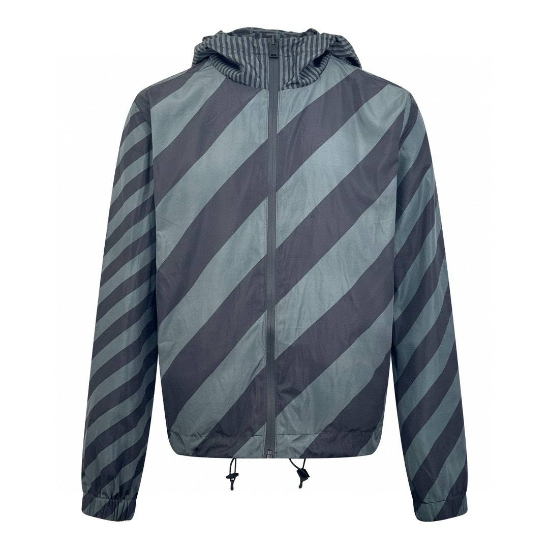 Fendi Windbreaker Jacket "Reversible Blue"