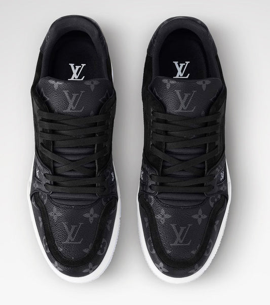 LV Trainer Sneaker Black Monogram