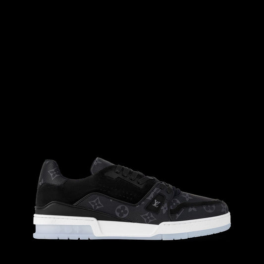 LV Trainer Sneaker Black Monogram