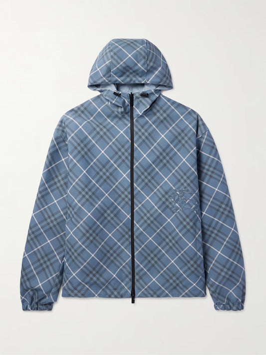 Burberry Windbreaker Jacket "Reversible Blue"