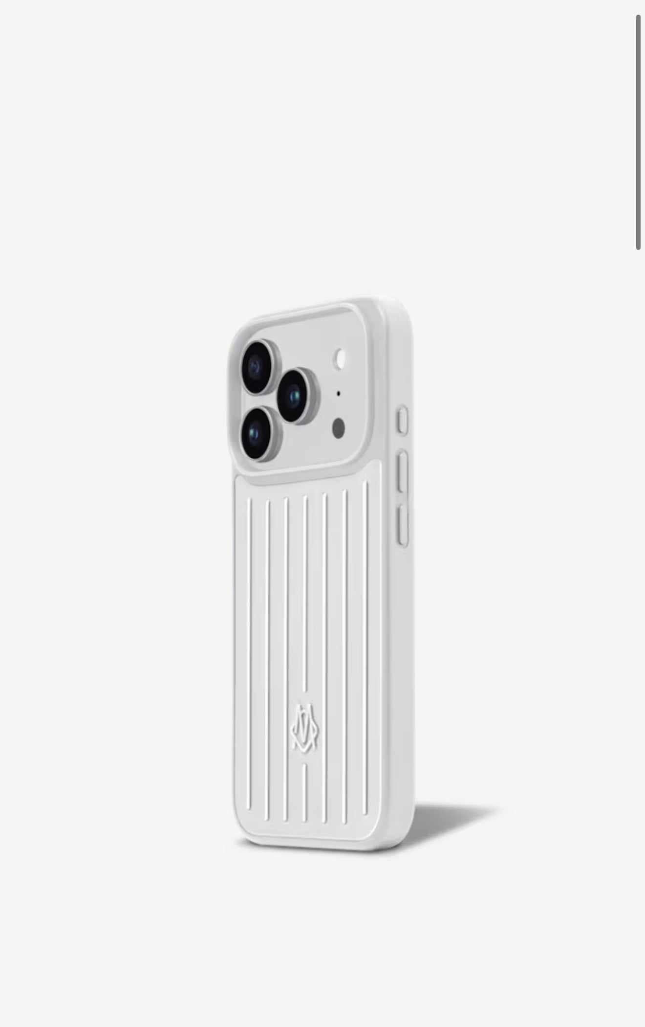 RIMOWA CASE IPHONE 17 PRO SILVER