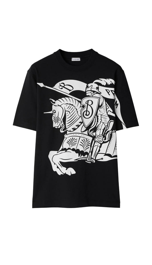 Burberry Equestrian Knight-print T-shirt