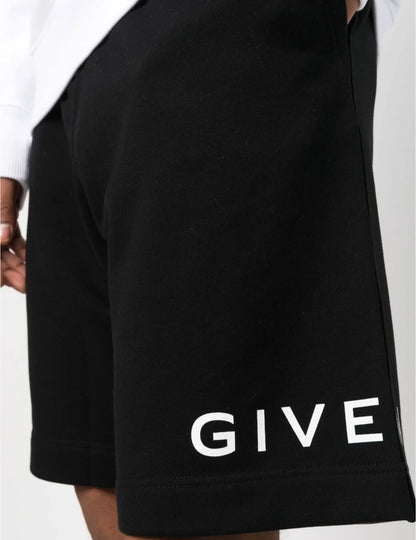 Givenchy logo-print track shorts