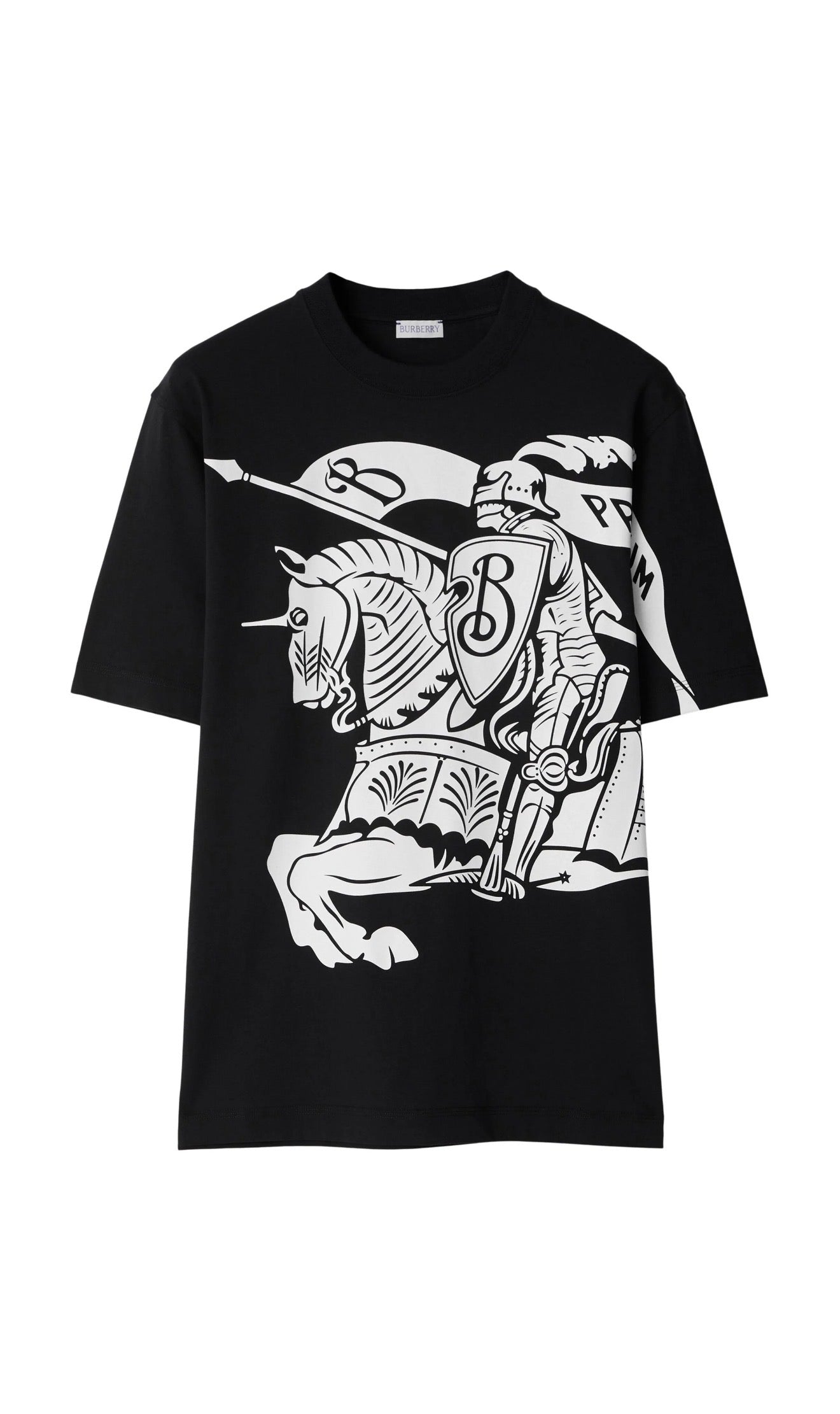 Burberry Equestrian Knight-print cotton T-shirt