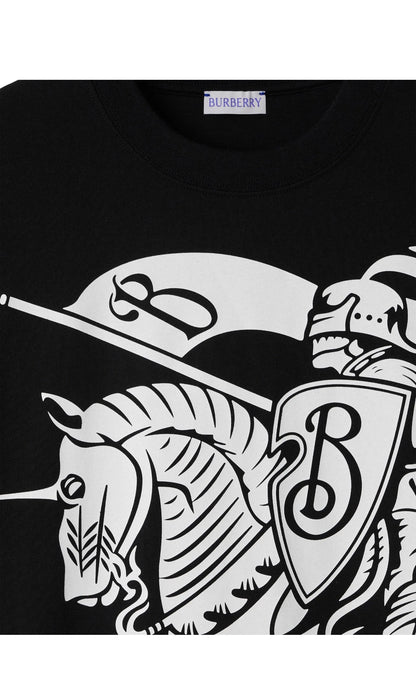 Burberry Equestrian Knight-print cotton T-shirt