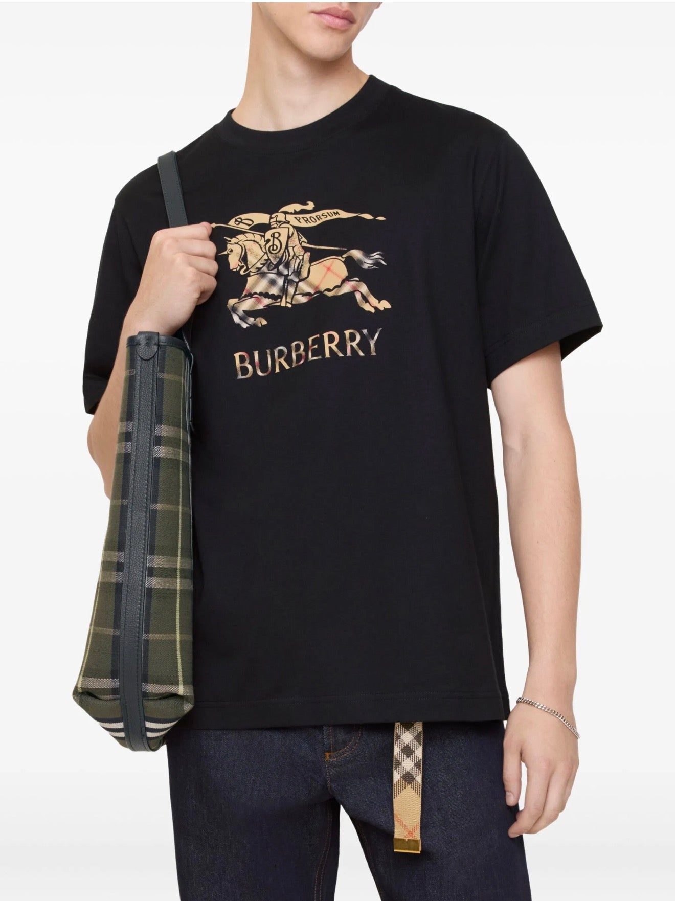 Burberry printed crew neck T-shirt