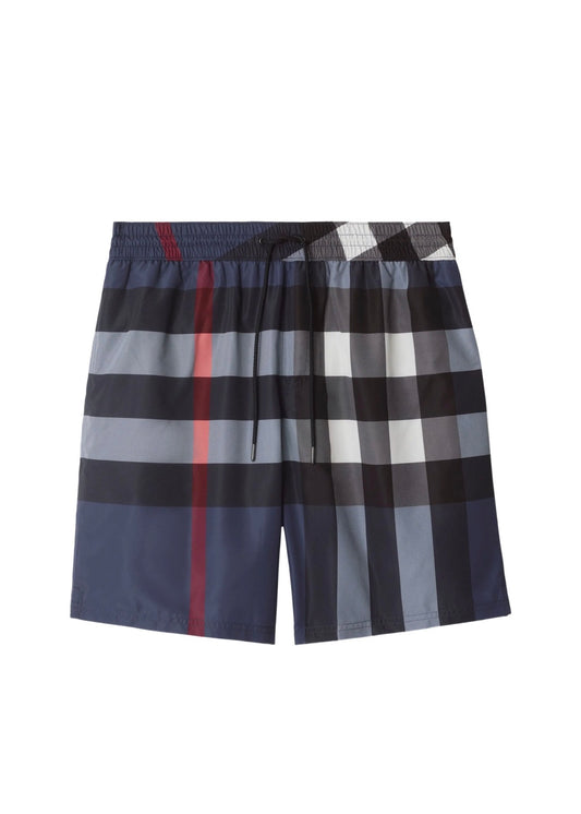 Burberry Checked Swim Shorts