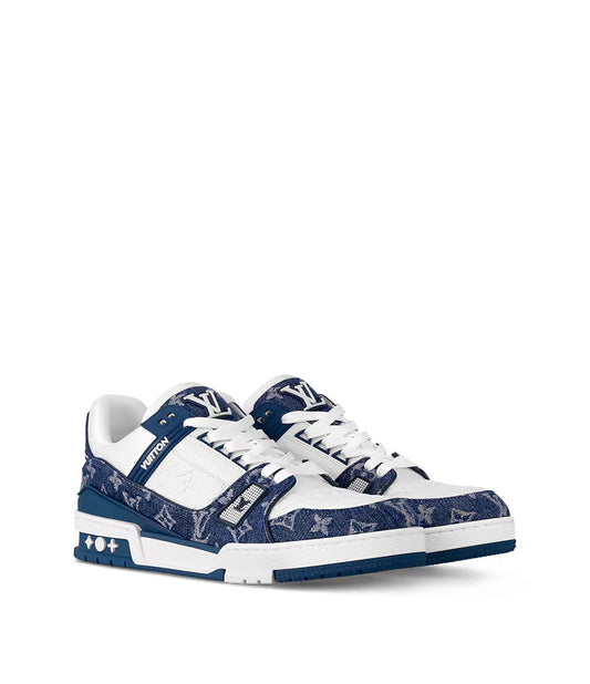 Louis Vuitton Trainer Monogram Denim Sneaker
